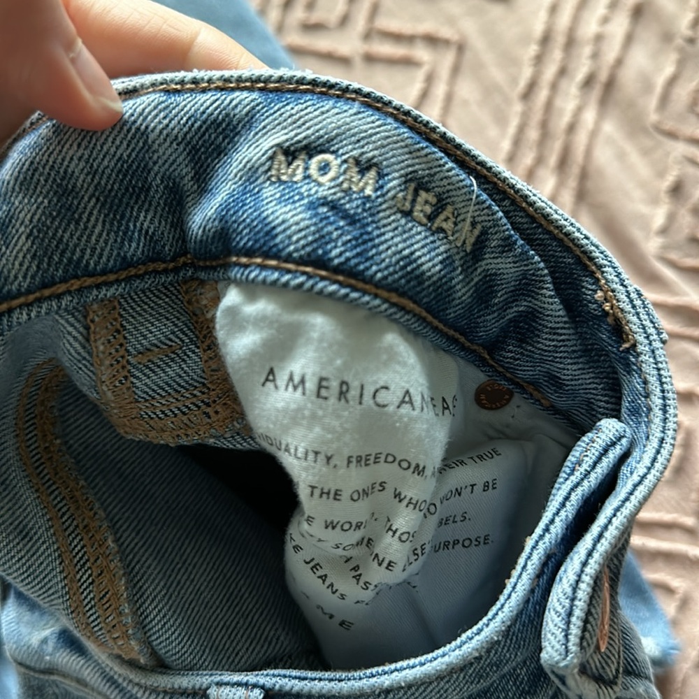 AE 000S Ripped Mom Jean - Picture 5 of 5